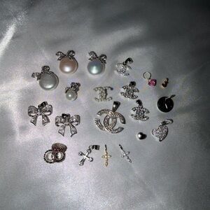 Sterling silver and some gold dipped charms